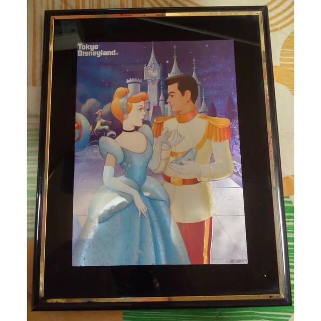 東京ディズニーランド シンデレラ 額入り絵 オーロラ 昭和レトロ 東京ディズニーランド シンデレラ 額入り絵 オーロラ 昭和レトロ