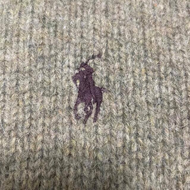 Ralph Lauren(ラルフローレン)のRALPH LAUREN 美品　羊毛　アンゴラ　長袖ニット　セーター　5f 緑 レディースのトップス(ニット/セーター)の商品写真