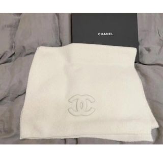 シャネル　CCロゴ　ポケット　カシミヤ　マフラー　Chanel