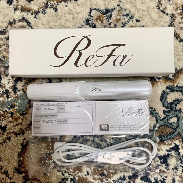 リファ ReFa BEAUTECH FINGER IRON ホワイト