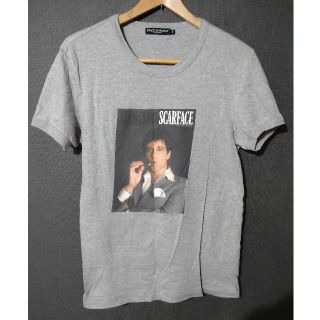 ドルチェアンドガッバーナ(DOLCE&GABBANA)の【正規品】DOLCE&GABBANA ドルガバ Tシャツ スカーフェイス 46(Tシャツ/カットソー(半袖/袖なし))