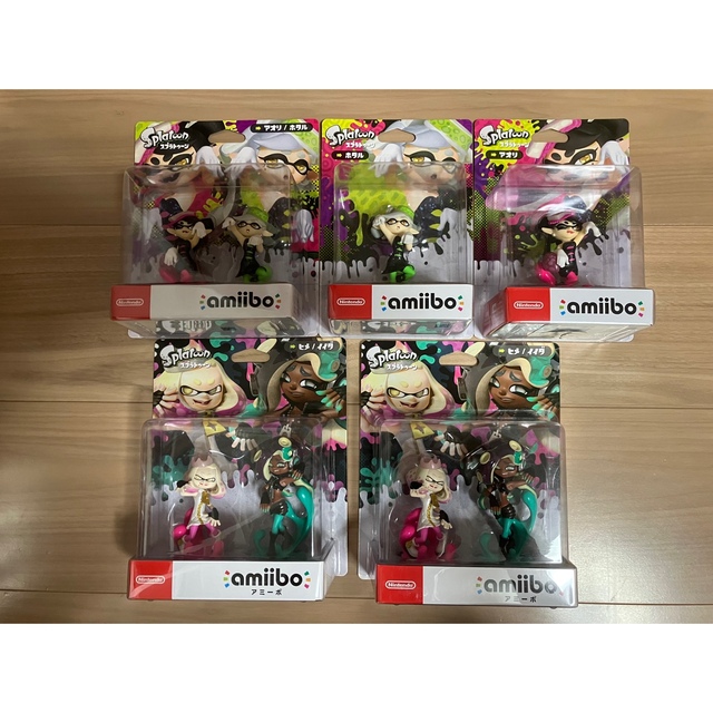 新品未開封　アミーボ スプラトゥーン テンタクルズ シオカラーズ 2セットamiibo