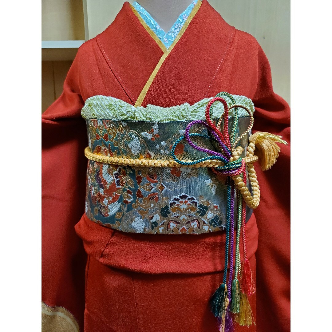 振り袖⑮、長襦袢、袋帯、小物セット振り袖⑮、長襦袢、袋帯 振り袖⑮、長襦袢、袋帯、小物セット振り袖⑮、長襦袢、袋帯