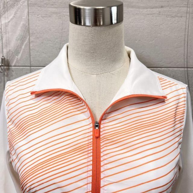 NIKE(ナイキ)のNIKE GOLF 半袖 ハーフジップ シャツ トップス S レディース 速乾 スポーツ/アウトドアのゴルフ(ウエア)の商品写真