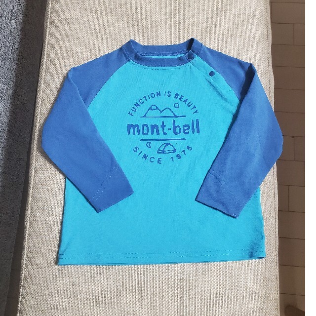 mont bell(モンベル)のロンT　長袖Tシャツ キッズ/ベビー/マタニティのキッズ服男の子用(90cm~)(Tシャツ/カットソー)の商品写真