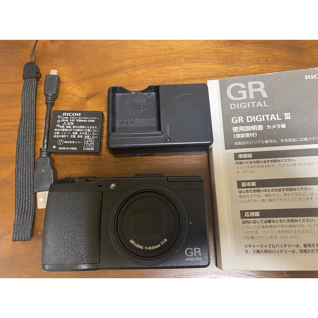 RICOH(リコー)のGR DIGITAL III スマホ/家電/カメラのカメラ(コンパクトデジタルカメラ)の商品写真