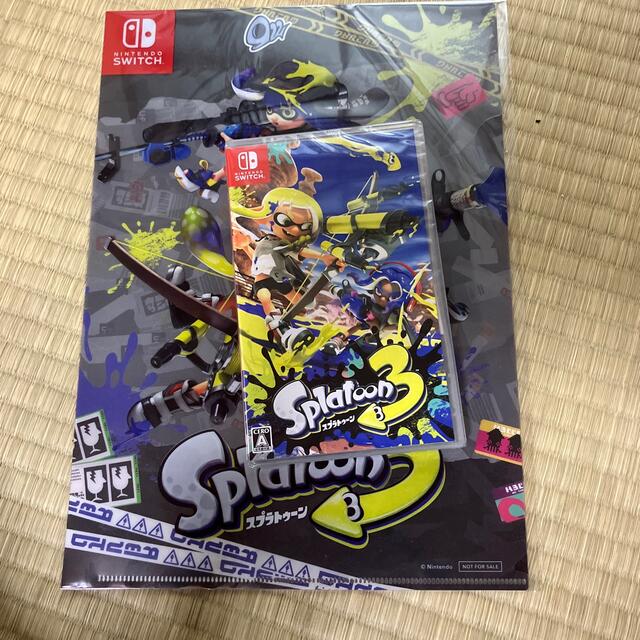 ［新品未開封］スプラトゥーン3 クリアファイル付き