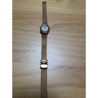 スカーゲン(SKAGEN)のSKAGEN ピンクゴールド　腕時計(腕時計)