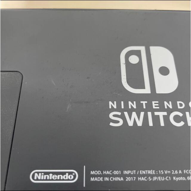 Nintendo Switch 本体 グレー ニンテンドースイッチ 未対策 - 3