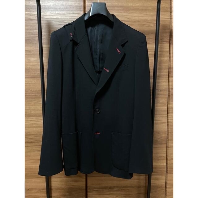 ヨウジヤマモト 内ベルト ウールギャバジン テーラードジャケット 15aw ヨウジヤマモト 内ベルト ウールギャバジン テーラードジャケット 15aw