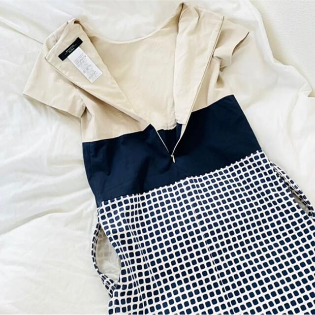 Max Mara - 美品【Weekend Max Mara】ミディ丈半袖ワンピース 38(M)の