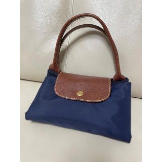 ロンシャン(LONGCHAMP)のロンシャン プリアージュ トートバッグM トップハンドル ネイビー(トートバッグ)