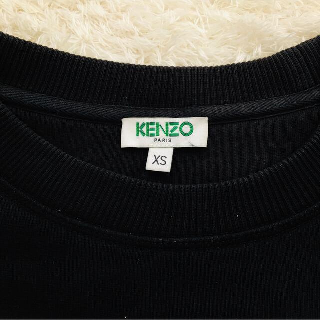 高評価新作 KENZO 刺繍 ブラック スウェット トレーナーの通販 by うた
