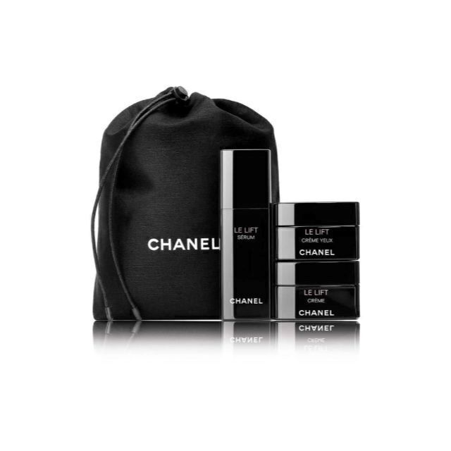 CHANEL(シャネル)のbk2 新品未使用本物　シャネル　非売品巾着ポーチ レディースのファッション小物(ポーチ)の商品写真