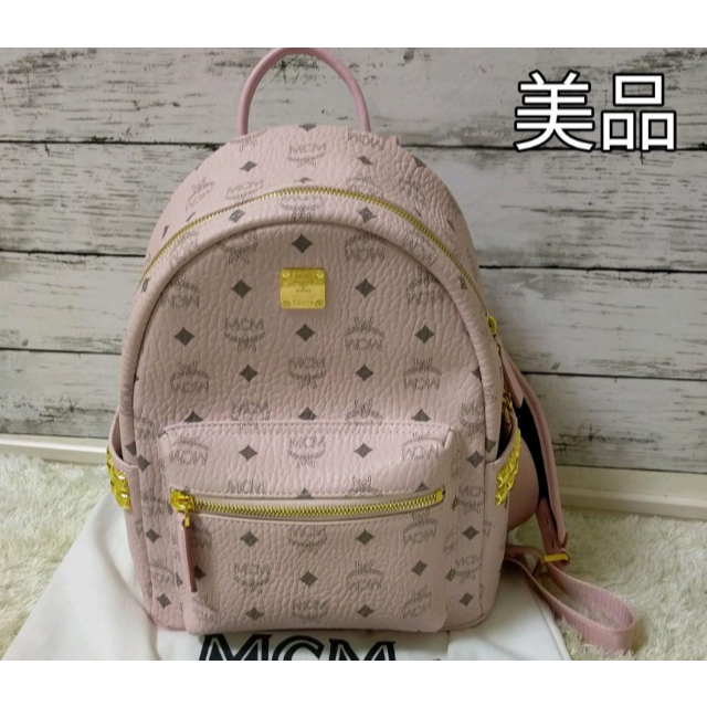 MCM リュック バックパック Sサイズ パウダーピンク vespa-online.it