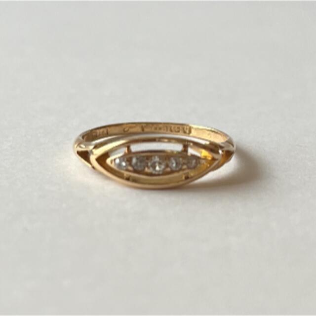 レア 英国 イギリス アンティーク 18ct 18k ジプシーリングの通販 by Y