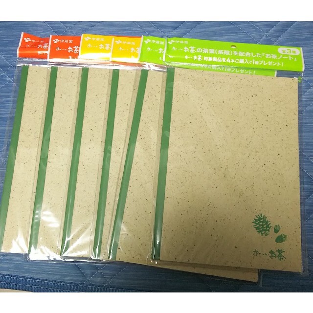 おーいお茶(茶葉を配合した)お茶ノート(全3種類×2)6点の通販 by まっす 伊藤園「お茶ノート」全3種