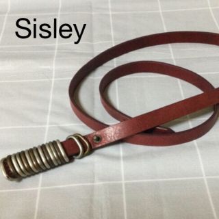 シスレー(Sisley)の値下げ ￥1500→→¥1300  SISLEY 革ベルト(ベルト)