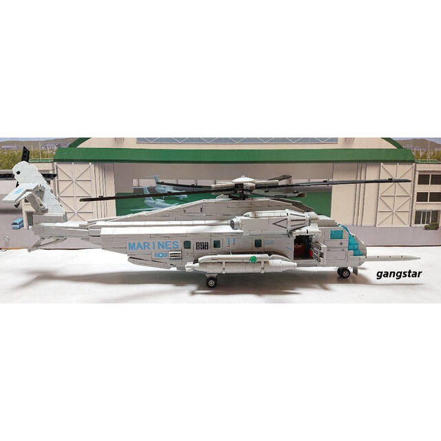 本物品質の CH-53E スーパースタリオン ヘリ ミリタリーブロック