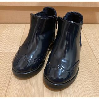 ザラキッズ(ZARA KIDS)の美品　ZARA   サイドゴアブーツ　ベビー　キッズ　ザラ(ブーツ)