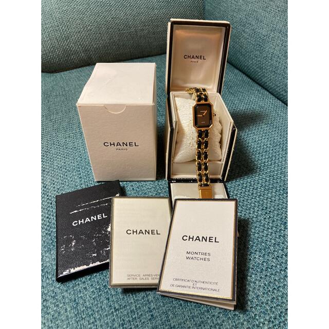 CHANEL(シャネル)のシャネルプルミエール腕時計Mサイズ レディースのファッション小物(腕時計)の商品写真