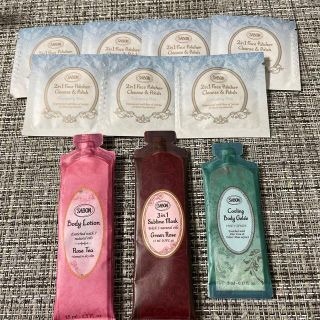 サボン(SABON)のサボン　フェイスポリッシャーリフレッシング　ボディローション他サンプルセット(サンプル/トライアルキット)