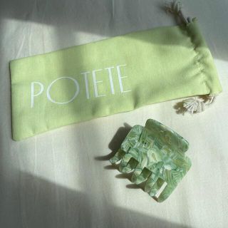 POTETE marble hair clip(バレッタ/ヘアクリップ)