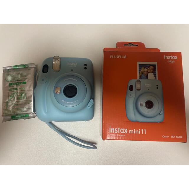 フィルムカメラチェキ instax mini11 替えフィルム付き