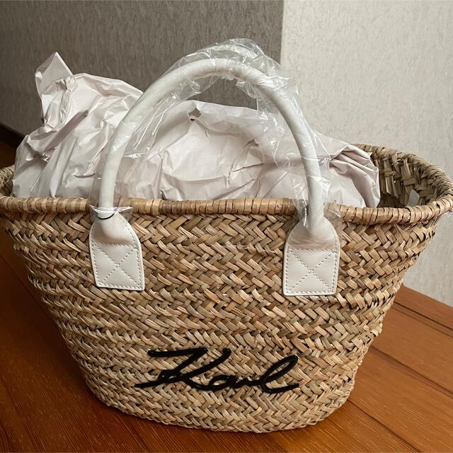 Karl Lagerfeld(カールラガーフェルド)のkarllagerfeldカールラガーフェルドのバスケットバッグ レディースのバッグ(トートバッグ)の商品写真