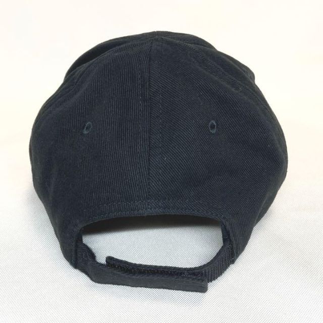 【美品】バレンシアガ ロゴ キャップ 帽子 希少 黒 オフライン販売 【美品】バレンシアガ ロゴ キャップ 帽子 希少 黒 キャップ