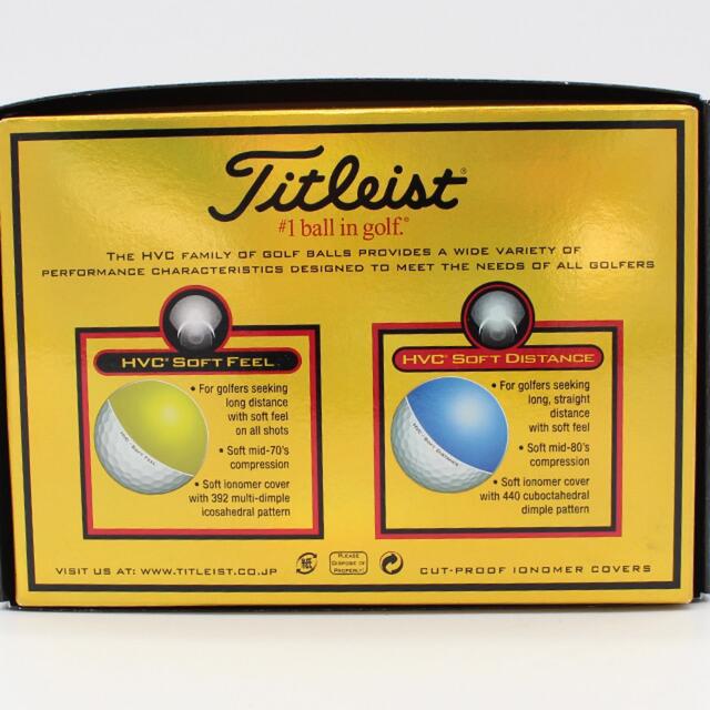 Titleist(タイトリスト)のタイトリスト ソフトフィール 2ダース24個 オレンジ ゴルフ ゴルフボール スポーツ/アウトドアのゴルフ(その他)の商品写真