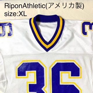 RiponAthleticビンテージアスレチックメッシュシャツ(アメリカ製)(Tシャツ/カットソー(半袖/袖なし))