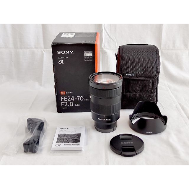 超安い品質 24-70mm FE SONY 美品 F2.8 SEL2470GM GM レンズ(ズーム