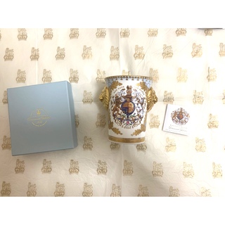 WEDGWOOD - エリザベス女王ダイヤモンドジュビリー記念金のライオン飾りの器ロイヤルコレクション