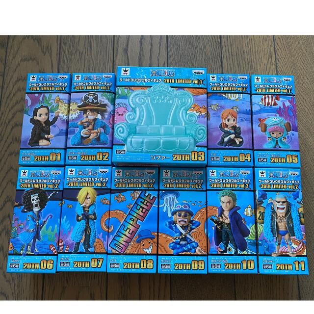 ワンピース ワールドコレクタブルフィギュア ワーコレ 20th LIMITED