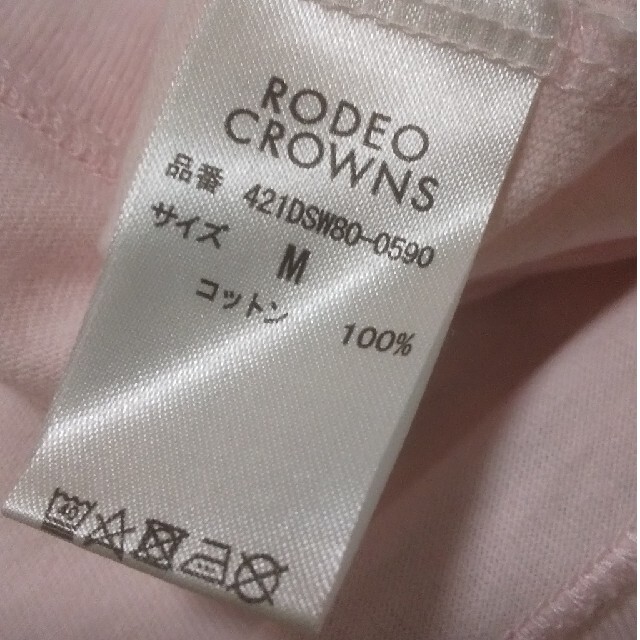 RODEO CROWNS(ロデオクラウンズ)のロデオクラウンズ Tシャツ レディースのトップス(Tシャツ(半袖/袖なし))の商品写真