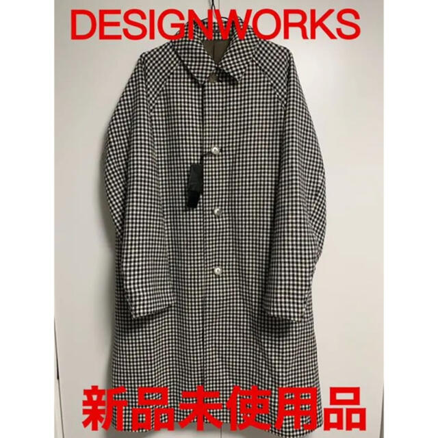 【新品未使用品】DESIGNWORKS ステンカラーコート