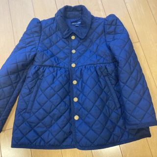 ポロラルフローレン(POLO RALPH LAUREN)のラルフローレン キルティングアウター　紺色　美品　120(ジャケット/上着)