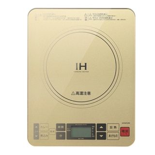 IHクッキングヒーター ガラストップ　コイズミ KOIZUMI(調理機器)