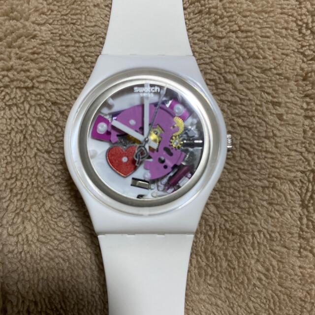 swatch(スウォッチ)のスウォッチ　ハート　スケルトン レディースのファッション小物(腕時計)の商品写真