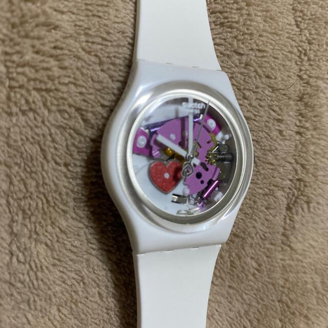 swatch(スウォッチ)のスウォッチ　ハート　スケルトン レディースのファッション小物(腕時計)の商品写真