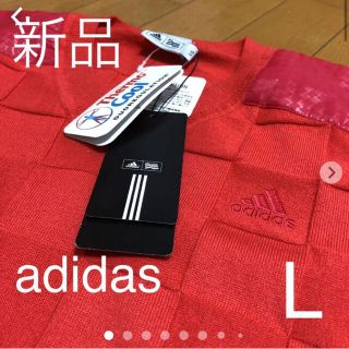 アディダス(adidas)の新品未使用タグ付き　adidas cool&thermoベスト　L(ウエア)