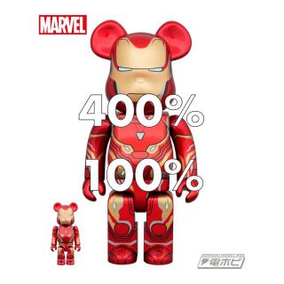 ベアブリック(BE@RBRICK)のBE＠RBRICK IRON MAN MARK 50 400% 100%(その他)