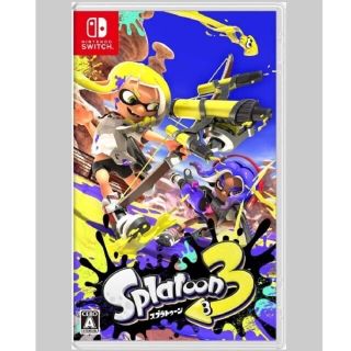 ニンテンドースイッチ(Nintendo Switch)の【新品未開封】任天堂 Switch スプラトゥーン3 スプラ Splatoon(家庭用ゲームソフト)