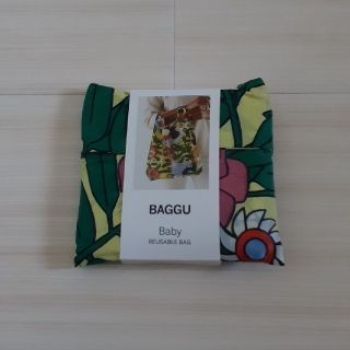 バグゥ(BAGGU)のBAGGU バグー Baby エコバッグ ニワトリ×ローズ バグゥ(エコバッグ)