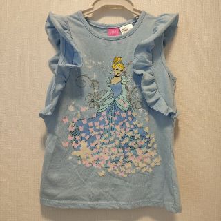 ディズニー(Disney)の美中古☆120-130☆シンデレラノースリーブ(Tシャツ/カットソー)