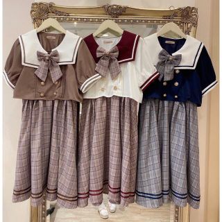 Amavel - Amavel セットアップ風セーラーワンピースの通販 by 甘党's