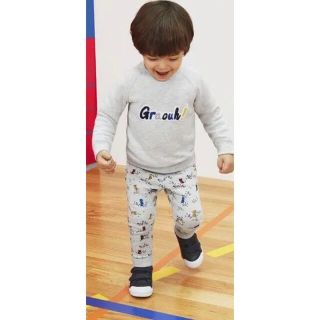 プチバトー(PETIT BATEAU)のプチバトー　74 スウェットパンツ　カルソン　アニマル柄(パンツ)