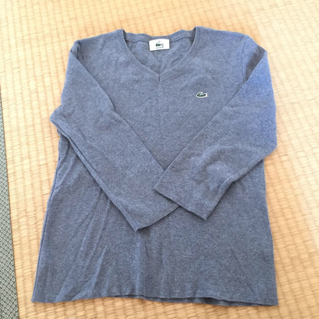 LACOSTE(ラコステ)のLacoste グレーカットソー レディースのトップス(カットソー(長袖/七分))の商品写真