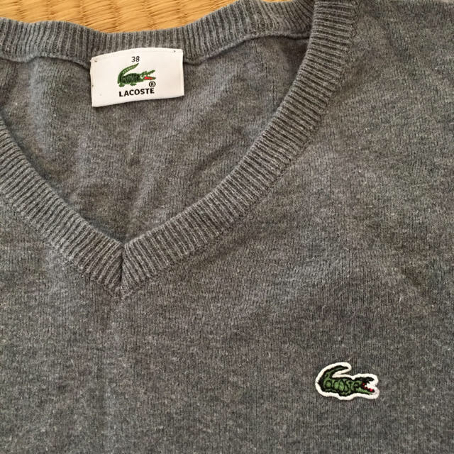 LACOSTE(ラコステ)のLacoste グレーカットソー レディースのトップス(カットソー(長袖/七分))の商品写真